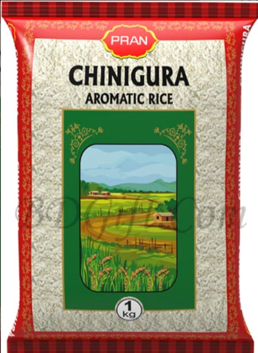 Pran Chinigura Aromatic Rice 1kg